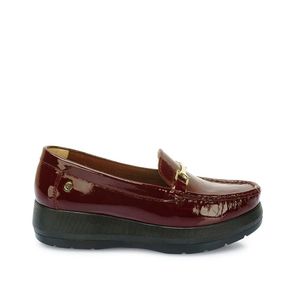 Zapato Mocasín Casual DOM-2508 Cherry Viale Cuero