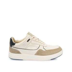 Zapatilla Casual RICARDO-2522 Blanco/Off Viale Homme Cuero