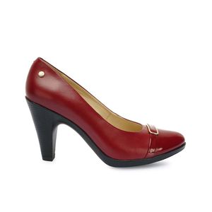 Zapato Reina Casual ALE-2533 Cramberry Viale Cuero