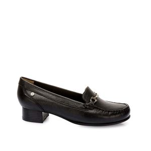 Zapato Mocasín Casual DENI-2519 Negro Viale Cuero