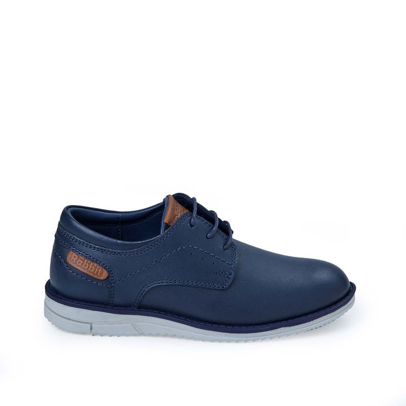 ZAPATO-DERBY-CASUAL INFORMAL-NINO-CUERO-RABBIT-FLAT-TACO 2-ANGEL-2537AZUL -1-.jpg
