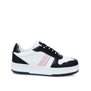 Zapatilla Casual VALE-2510 Blanco/Negro ADV