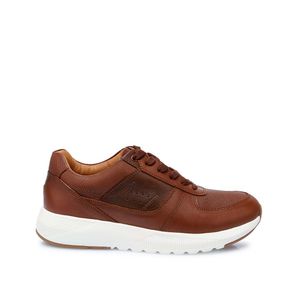 Zapatilla Casual RICARDO-2519 Natural Viale Homme Cuero
