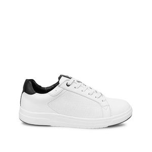 Zapatilla Casual RICARDO-2525 Blanco Viale Homme Cuero