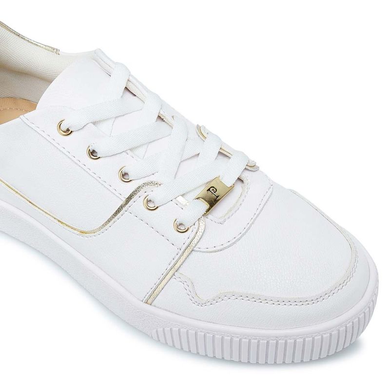 ZAPATILLA-BASICO-CASUAL INFORMAL-MUJER-SINTETICO-PIAZZA-FLAT-2-LIA-2542BLANCO -3-