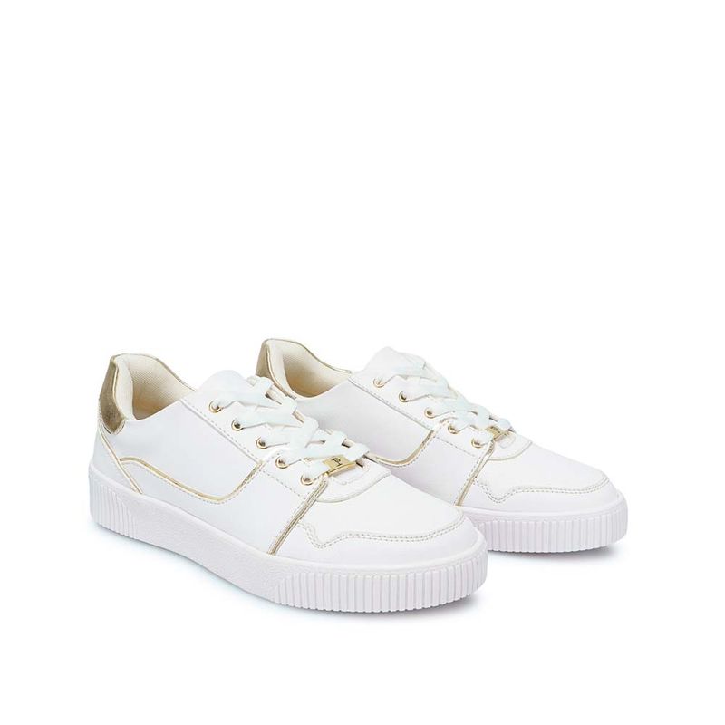 ZAPATILLA-BASICO-CASUAL INFORMAL-MUJER-SINTETICO-PIAZZA-FLAT-2-LIA-2542BLANCO -4-