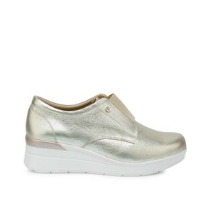 Zapato Slip On Casual WIL-2535 Dorado Viale Cuero