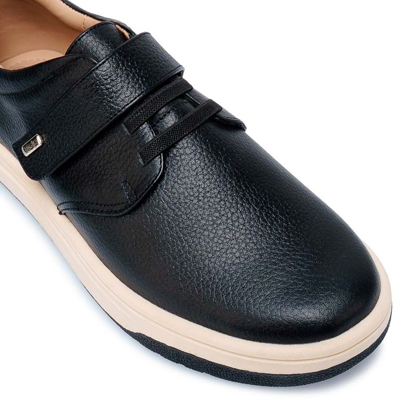 ZAPATO-SLIP ON-CASUAL INFORMAL-MUJER-CUERO-VIALE-FLAT-3-SHAM-2510NEGRO -3-