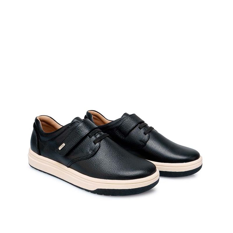 ZAPATO-SLIP ON-CASUAL INFORMAL-MUJER-CUERO-VIALE-FLAT-3-SHAM-2510NEGRO -4-