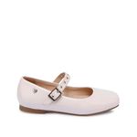 ZAPATO-BALLERINA-CASUAL INFORMAL-NINA-SINTETICO-PIAZZA KIDS-FLAT-1-MADIS-2527HUESO -4-