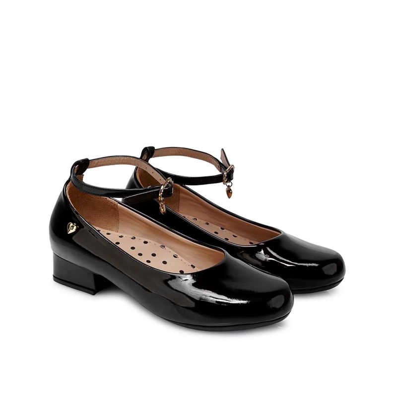 ZAPATO-BALLERINA-CASUAL INFORMAL-NINA-SINTETICO-PIAZZA KIDS-TACO SEPARADO-3-MADIS-2530NEGRO -4-