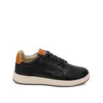ZAPATILLA-BASICO-CASUAL INFORMAL-NINO-CUERO-RABBIT-FLAT-2-ALEX-2519NEGRO -1-
