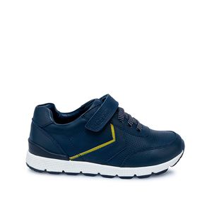 Zapatilla Casual ANDY-2509 Azul Rabbit Cuero