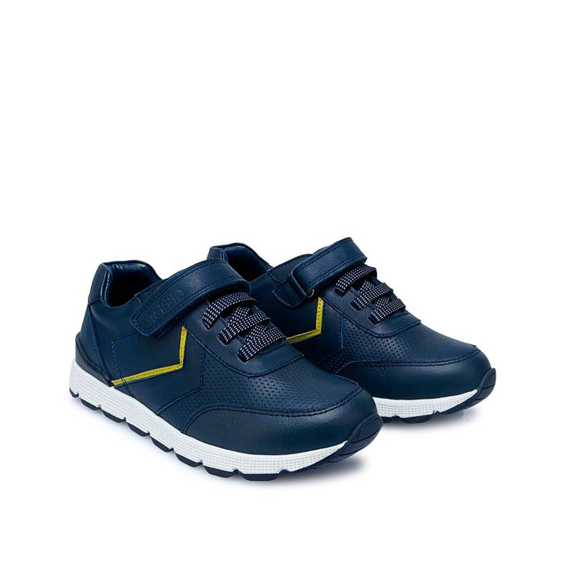ZAPATILLA-BASICO-CASUAL-INFORMAL-NINO-CUERO-RABBIT-FLAT-2-ANDY-2509AZUL--4-