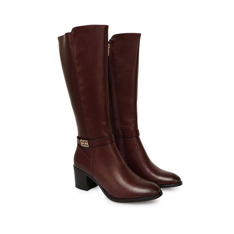 BOTA-ALTA-JODHPUR-CASUAL-FORMAL-DAMA-SINTETICO-ANN-D-VIAN-TACO-SEPARADO-6-cm-DAVI-2501CHERRY--4-