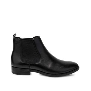 Botín Casual MATEO-2521 Negro Viale Homme Cuero