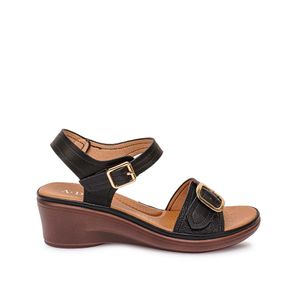 Sandalia D'orsay Casual ANA-2612 Negro ADV