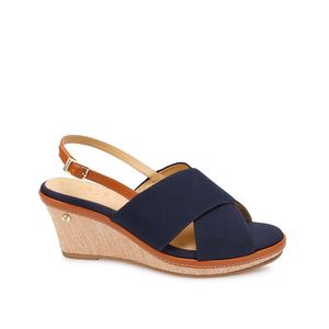 Sandalia D'orsay Casual MARC-2608 Azul Piazza