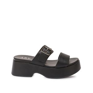 Sandalia Strap Casual ABY-2603 Negro ADV