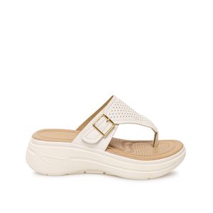 Sandalia Strap Casual ABY-2609 Blanco ADV