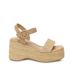 Sandalia D'orsay Casual ANA-2633 Raffi/Beige ADV