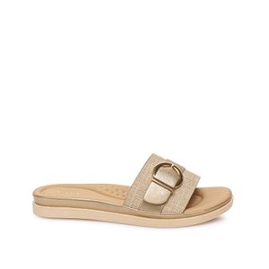 Sandalia Slide Casual ANA-2636 Dorado ADV