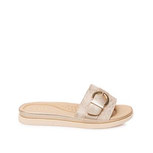 Sandalia Slide Casual ANA-2636 Oro Rosa ADV