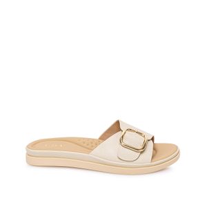 Sandalia Slide Casual ANA-2637 Vainilla ADV