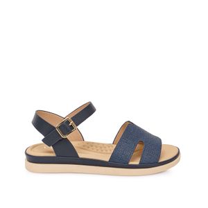 Sandalia D'orsay Casual ANA-2638 Azul Denim ADV