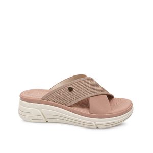 Sandalia Slide Casual ANA-2660 Nude ADV