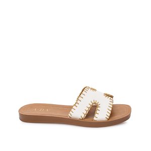 Sandalia Slide Casual CAMI-2602 Blanco ADV