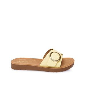 Sandalia Slide Casual CAMI-2604 Amarillo ADV