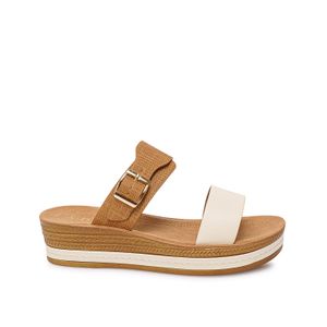 Sandalia Strap Casual CAMI-2612 Hueso/Nat ADV