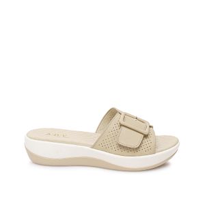 Sandalia Slide Casual LAU-2605 Beige ADV