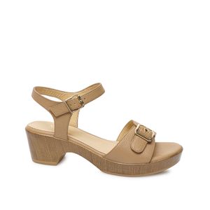 Sandalia D'orsay Casual SOFI-2630 Trigo Viale Cuero