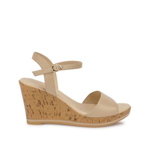Sandalia D'orsay Casual DAYA-2602 Avena Viale Cuero