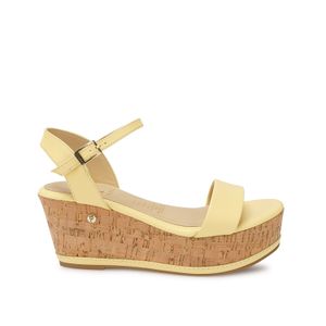 Sandalia D'orsay Casual WAL-2634 Amarillo Piazza
