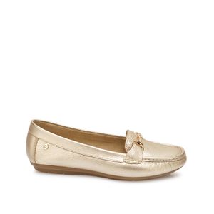 Zapato Mocasín Casual CORE-2511 Dorado Viale Cuero