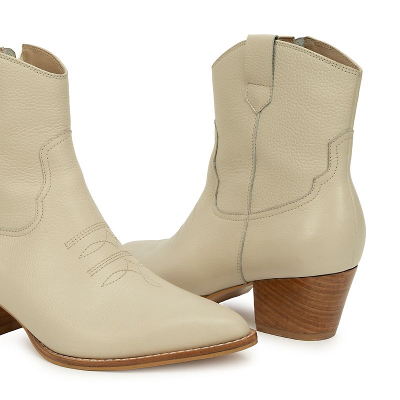 BOTIN-TEXANA-CASUAL-LUCY-2601-MARFIL-CUERO